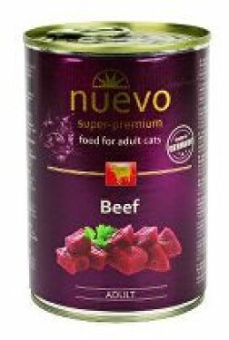 Nuevo kočka adult Hovězí konz. 400g