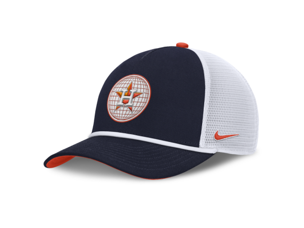 Nike Pánská kšiltovka Houston Astros MLB Primetime Dri-Fit Rise Structured 5 Panel Trucker Cap Velikost: L/X
