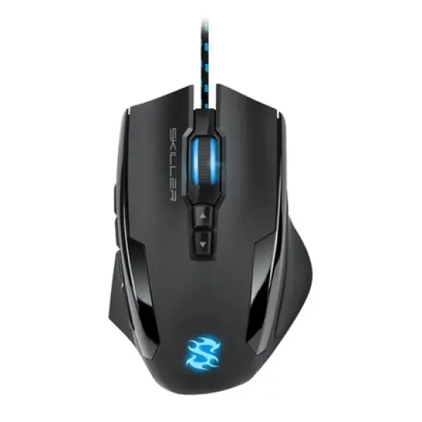 Sharkoon Skiller SGM1 černá / herní optická myš / 10 800 dpi / 12 tlačítek / USB (4044951018963)