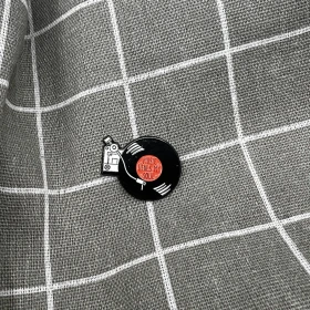 Pinarna.cz Gramofon s vinylovou deskou - Music heals my soul / Hudba léčí mou duši