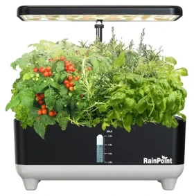 RainPoint Z238 / Hydroponická pěstební sada / 13 košíků / 5 l nádrž / LED osvětlení (Z238)