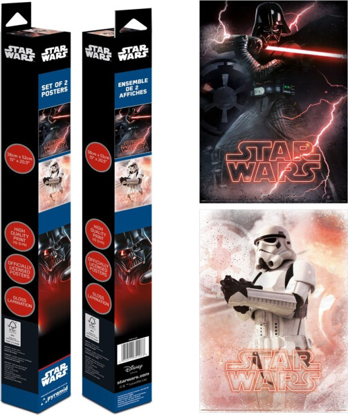 Star Wars set plakátů 2ks - EPEE