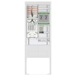 ABN SZ175EE2503 Venkovní rozvodnice s elektroměrem Obsah 1 ks