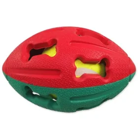 Dog Fantasy Gumový míček rugby tenisák mix barev 12.5 cm (454-31275)