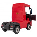 Mamido Elektrický kamion Scania R-SERIE 4x4 červený