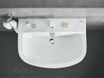 GROHE - Bau Ceramic Umývátko 453x354 mm, s přepadem, 1 otvor pro baterii, alpská bílá 39424000