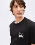 Tričko Armedangels Jaames Bike 105 black