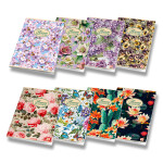 Školní sešit Pigna Nature Flowers A4, čtverečkovaný, 40 listů, mix motivů