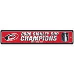 Wincraft Cedule Carolina Hurricanes NHL 2026 Stanley Cup Champions