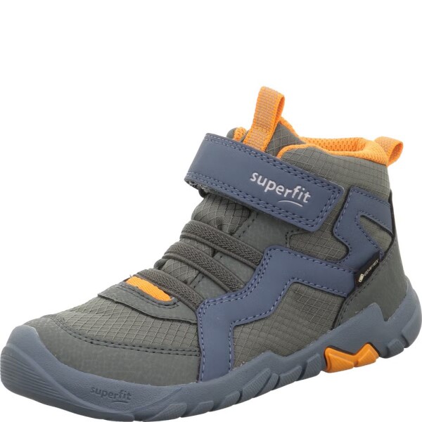 Dětská celoroční barefit obuv Superfit TRACE GTX Green/Orange 1-006034-7010 - 27