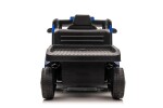 Mamido Dětský elektrický kamion Mercedes Axor LCD MP4 s návěsem modrý