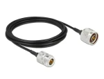 Delock N (M) - N (F) LMR100 / Anténní kabel / 3 m / 50 ? / černá (90476)