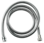 SAPHO - POWERFLEX kovová sprchová hadice, 150cm, chrom FLEX150