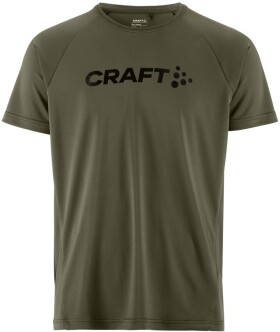 Běžecké tričko CRAFT CORE Essence Logo - zelené Velikost textilu: XL