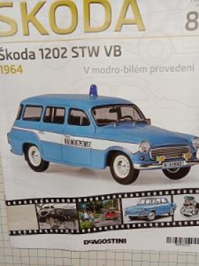 ***deAgostini Kaleidoskop vozů Škoda 83 Škoda 1202 STW VB