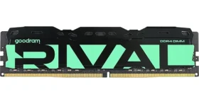 GOODRAM RIVAL Radiant Green / Operační paměť / 8 GB / DDR4 / 3200 MHz / CL16 / DIMM / 1,2 V (GGRGD4-32L16SA/8G)