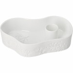Räder Porcelánový svícen Winter Magic, bílá barva, porcelán