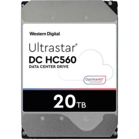 WD Ultrastar DC HC560 20TB / HDD / 3.5" SATA III / 7 200 rpm / 512MB cache / 5y (0F38785)