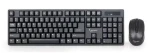 Gembird KBS-W-01 / bezdrátový set myš+klávesnice / US layout / černá (KBS-W-01)