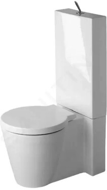 DURAVIT - Starck 1 Stojící WC kombi mísa, bílá 0233090064