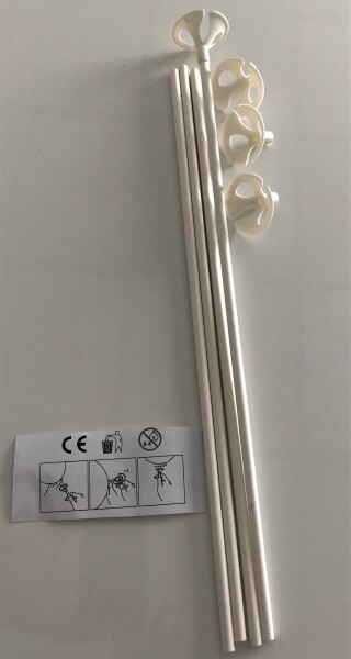 Ekologický držák na balónek papírový 100 ks