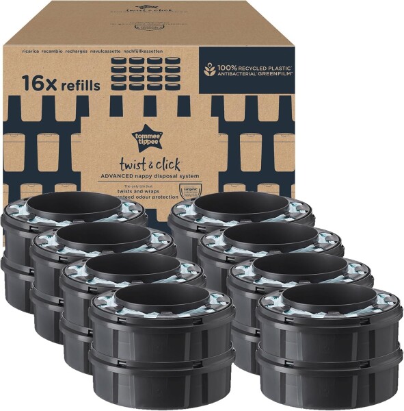 Tommee Tippee Sangenic Twist&Click 16 ks náhradní kazety