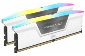 Corsair Vengeance White RGB 32GB (2x 16GB) DDR5 6000MHz / CL36 / DIMM / XMP 3.0 (CMH32GX5M2D6000C36W)