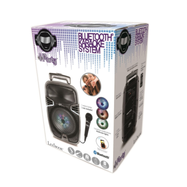 Lexibook bezdrátový karaoke Audio System iParty na kolečkách