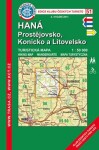 Haná Prostějovsko, Konicko /KČT 51 1:50T Turistická mapa