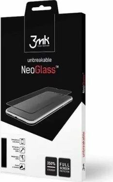 3mk NeoGlass Hybridní sklo pro Apple iPhone X XS černá (5903108205917)