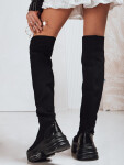 Dámské ponožkové boty černé FashionStreet ZY1321 41