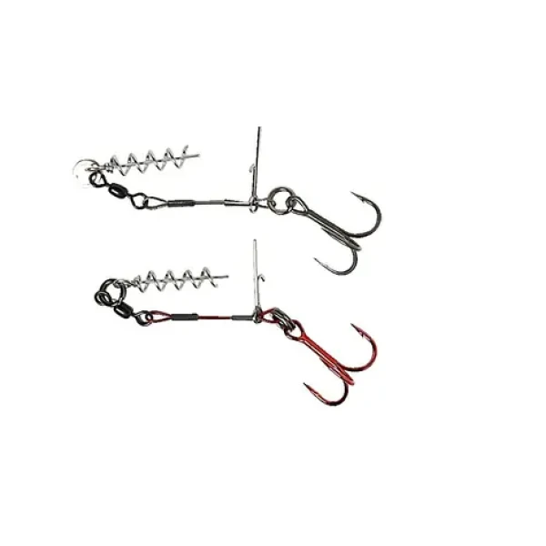 Savage Gear Návazec Carbon49 Corkscrew Stinger Velikost 1 23kg 2ks (61765)
