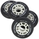 NILS Extreme PU 80x24 82A Matná kolečka černá 4 ks (5907695543582)