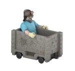 Mattel Minecraft filmový Steve a vozík