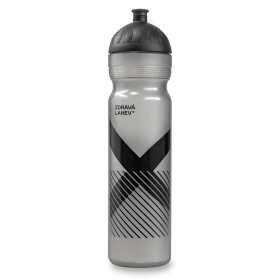 R&B Zdravá lahev 1,0l - SPORT XO černá + náhradní zátka