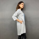 HOSH Mikinové šaty Defne Velikost: UNI, Barva: Černá