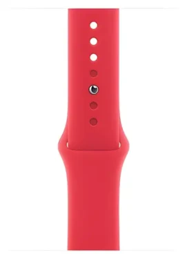 Apple Watch Sport Band 45mm (M/L) (PRODUCT)RED / Sportovní pásek pro Apple Watch / 160-210 mm (MT3X3ZM/A)