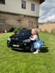 Mamido Elektrické autíčko BMW X6 M dvoumístné XXL lakované černé