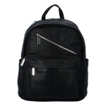 Dámský koženkový batoh Ema, černá