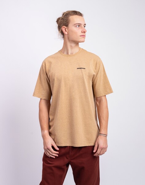 Tričko Patagonia M's P-6 Logo Responsibili-Tee Talon Gold