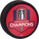 Fanatics Puk Florida Panthers NHL 2025 Stanley Cup Champions Hockey Puck Line