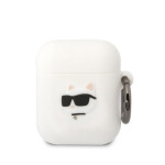 Karl Lagerfeld AirPods 1/2 cover Silicone Choupette Head 3D KLA2RUNCHH