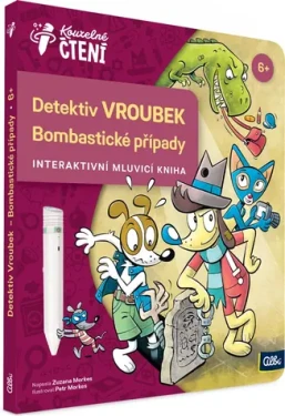 ALBI Kouzelné čtení Kniha: Detektiv Vroubek - Bombastické případy
