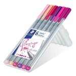 STAEDTLER 334 plameňákové barvy