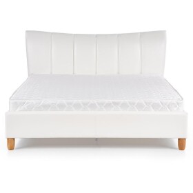 Postel Sandy 160 bílá/buk