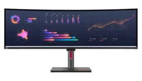 49.0" Lenovo ThinkVision P49w-30 černá / IPS / 5120x1440 / 4ms / 2000:1 / 350cd-m2 / DP+HDMI / Pivot / VESA (63DBRAT1EU)