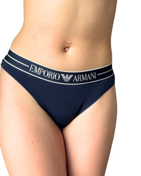 Dámské brazilky Emporio Armani EW000406 AF10881 modré