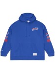 Mitchell & Ness Pánská mikina Buffalo Bills NFL Triple Check Hoodie Velikost: M
