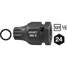 Hazet HAZET rázový nástrčný klíč 1/2 990S-18