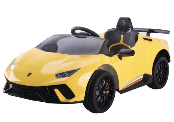 Mamido Dětské elektrické autíčko Lamborghini Huracan 4x4 žluté